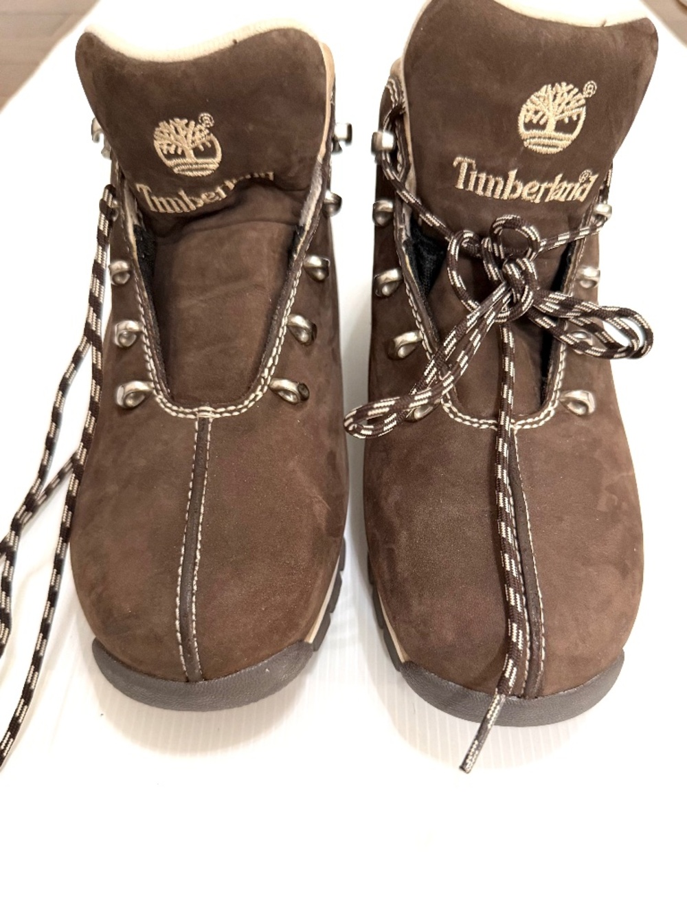 Timberland Splitrock Hiker Boots Brown Leather Men 8M